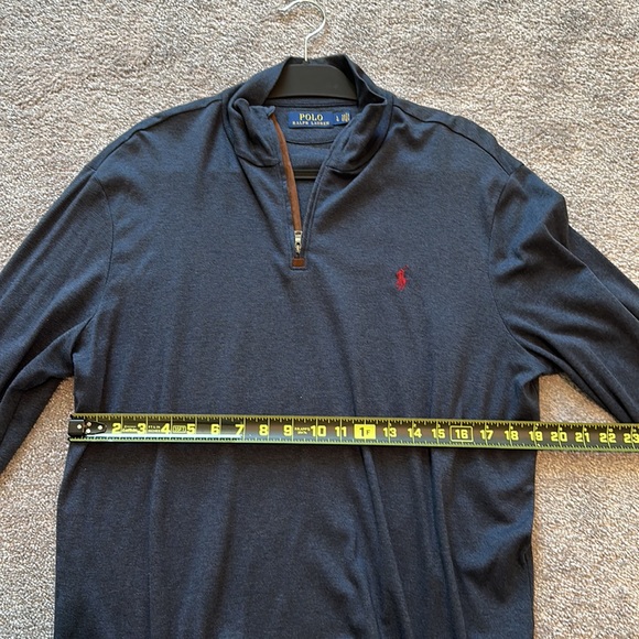 Polo Ralph Lauren Quarter Zip. Men’s Large - Picture 4 of 6
